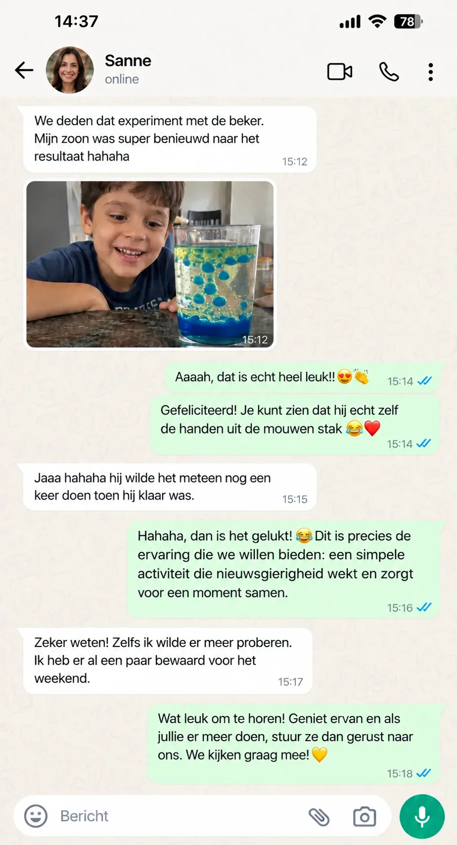 Ervaring van een klant